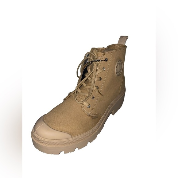 Free People Pallabase Twill Platform Sneaker Boot Lace Up NEW Women 10M Trails - Picture 3 of 13